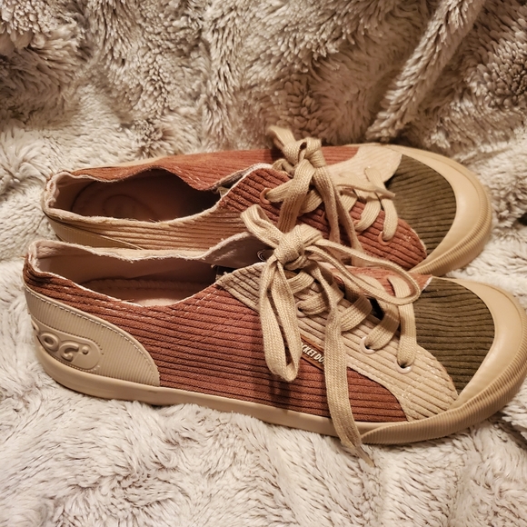 Rocket Dog Women’s Jazzinblocki Mauve Combo Size 9 Corduroy Sneakers - Picture 2 of 8